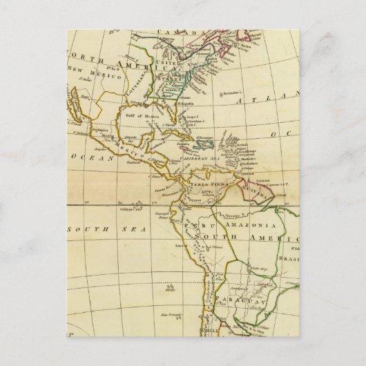 アメリカ７ ポストカード (正面)