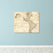アメリカ10 キャンバスプリント (インサイチュ (ウッドフロア))