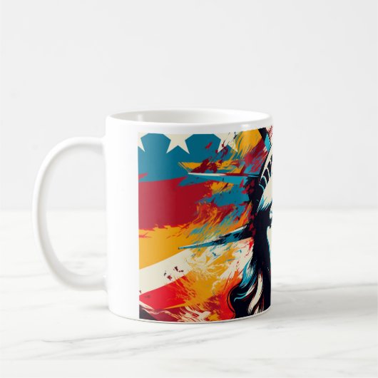 アメリカ15マグカップ大好き コーヒーマグカップ (左)