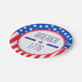 アメリカ1776愛国的紙プレート ペーパープレート (アングル)