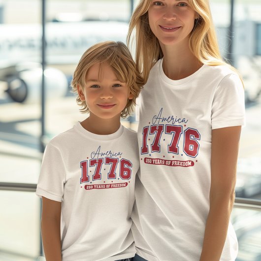 アメリカ1776 | 自由の250年 | 2026年7月 Tシャツ
