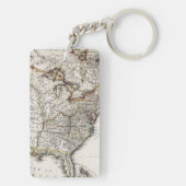 アメリカ1809年の地図 キーホルダー (裏面)