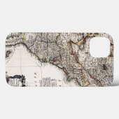 アメリカ1809年の地図 Case-Mate iPhoneケース (裏面 (横))