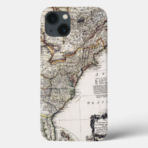 アメリカ1809年の地図 iPhone 13ケース