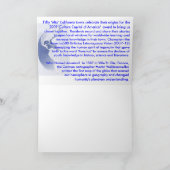 アメリカ2009年のアルタ・カリフォルニアの文化首都 カード (内部)