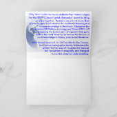 アメリカ2009年のAltalの文化首都カリフォルニア カード (内部)