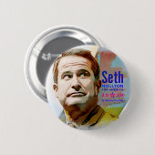 アメリカ2020年のためのSeth Moulton 缶バッジ (正面&裏面)