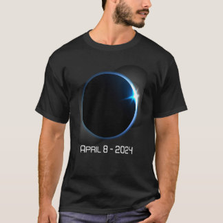 アメリカ2024年4月8日の天文学的全体性ecli tシャツ