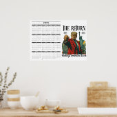 アメリカ2025年のカレンダーを取り戻すリターン ポスター (キッチン)