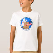 アメリカ250アナポリスエディション ボーイズ半袖Tシャツ Tシャツ (正面)