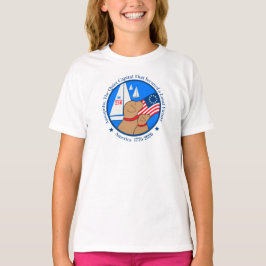 アメリカ250アナポリス・エディション 女の子半袖Tシャツ Tシャツ
