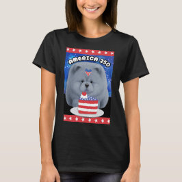 アメリカ250ブルーチャウTシャツ Tシャツ