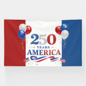 アメリカ250周年愛国記念日 横断幕 (横)