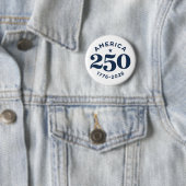 アメリカ250周年自由祝祭 ミニマル 缶バッジ (インサイチュ)