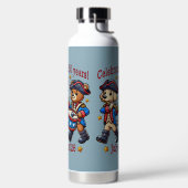 アメリカ250周年記念お土産 – 愛国心 ウォーターボトル (左面)