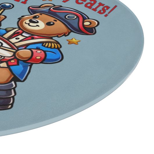 アメリカ250周年記念お土産 – 愛国心 カッティングボード (角)