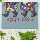 アメリカ250周年記念お土産 – 愛国心 キッチンタオル (折り畳み)