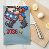 アメリカ250周年記念お土産 – 愛国心 キッチンタオル (四つ折り)