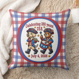 アメリカ250周年記念お土産 – 愛国心 クッション