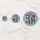 アメリカ250周年記念お土産 – 愛国心 コンフェッティ (裏面)