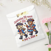 アメリカ250周年記念お土産 – 愛国心 フェイバーバッグ (封をした状態)