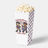 アメリカ250周年記念お土産 – 愛国心 フェイバーボックス (はじけた状態)