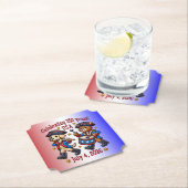 アメリカ250周年記念お土産 – 愛国心 ペーパーコースター (インサイチュ)