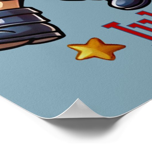 アメリカ250周年記念お土産 – 愛国心 ポスター (角)