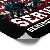 アメリカ250周年記念お祝い250年U ポスター (角)