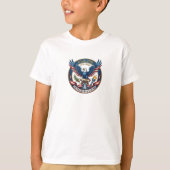 アメリカ250周年記念のワシ Tシャツ (正面)