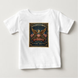 アメリカ250周年記念バージョン1 ベビーTシャツ