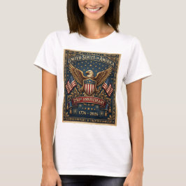 アメリカ250周年記念バージョン1 Tシャツ