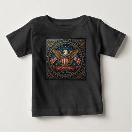 アメリカ250周年記念バージョン3 ベビーTシャツ