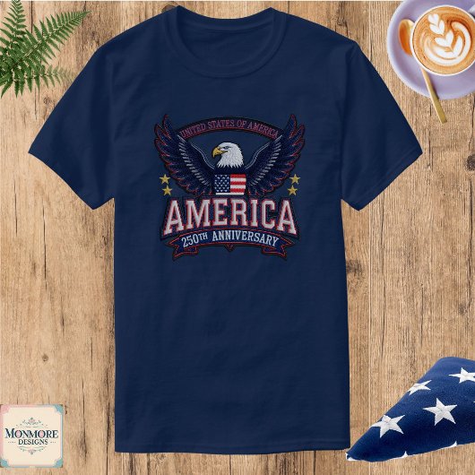 アメリカ250周年記念メンズTシャツ Tシャツ