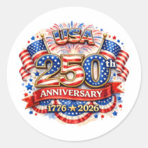 アメリカ250周年記念愛国的な水彩画