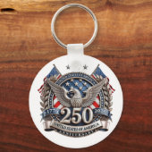 アメリカ250周年記念 キーホルダー (正面)