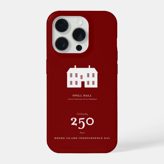アメリカ250周年記念 スマートフォンケース スペル・ホール iPhoneケース (裏面)