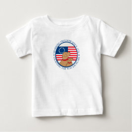 アメリカ250周年記念 フリーダムTシャツ 半袖 ベビーTシャツ