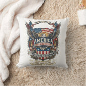アメリカ250周年記念 愛国的な1776年の自由 クッション (ブランケット)