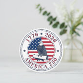 アメリカ250周年記念 1776-2026 招待状 (スタンド正面)