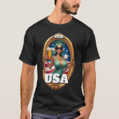 アメリカ250周年記念 2026年7月4日 Tシャツ (正面)