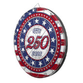 アメリカ250周年誕生日 アメリカ国旗 ダーツボード (正面右)