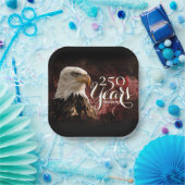 アメリカ250周年誕生日 ハクトビスミ アメリカの紙皿 ペーパープレート (パーティー)