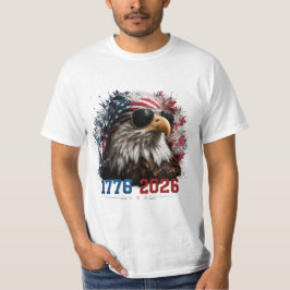 アメリカ250周年 イーグル・スターズ・アンド・ストライプスTシャツ Tシャツ