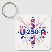 アメリカ250周年 キーホルダー (正面)