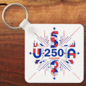 アメリカ250周年 キーホルダー (正面)