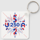 アメリカ250周年 キーホルダー (裏面)