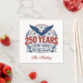 アメリカ250周年 ネーム スタンダードカクテルナプキン (インサイチュ)