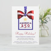 アメリカ250周年 愛国的な2026年カレンダーキャンペーン シーズンカード (スタンド正面)