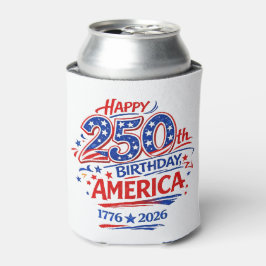 アメリカ250周年 愛国 缶クーラー